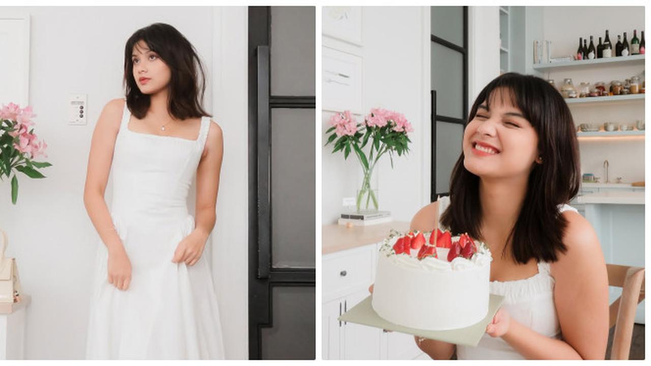 6 Potret Callista Arum Genap Berusia 21 Tahun, Memesona Pakai Dress Putih di Hari Ultah