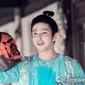 Kim Kibum, mantan personel Super Junior saat berakting dalam drama Mandarin The Demi-Gods and Semi-Devils