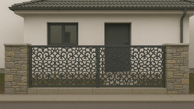 7 Gambar Model Pagar Rumah dengan Desain Sederhana 2025