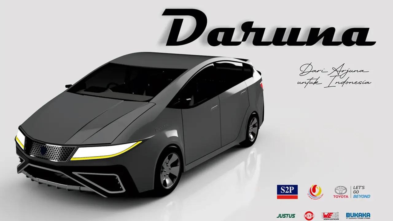Daruna akan diikutkan pada kompetisi desain EV di India dan Jepang