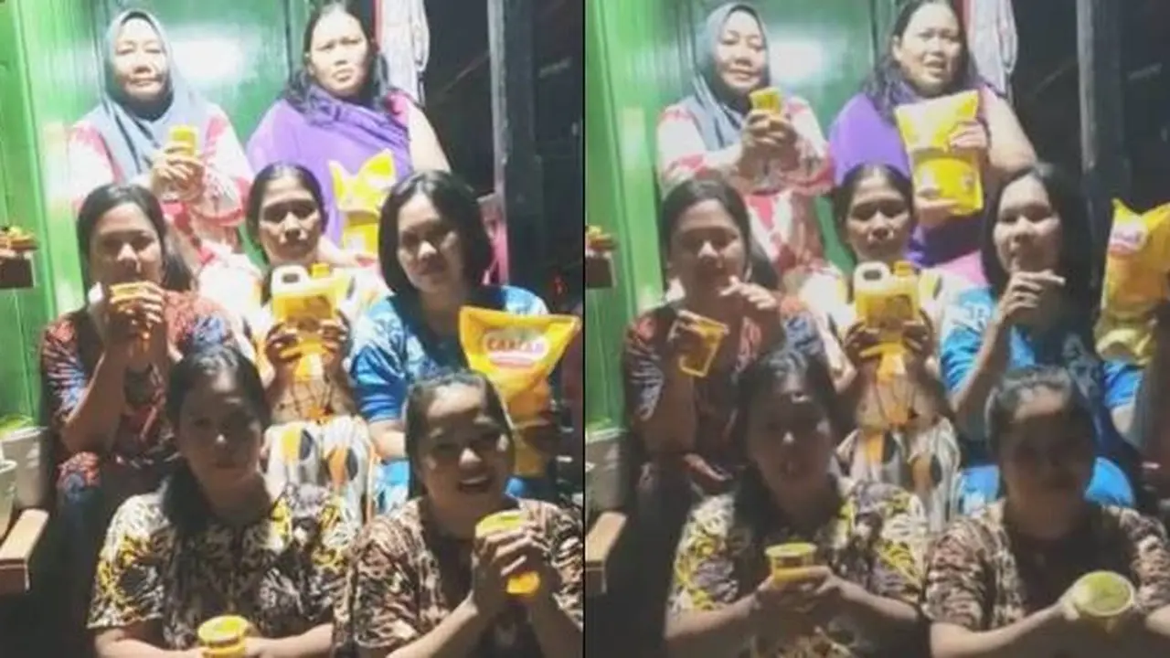 Viral Lagu Persembahan Emak-Emak untuk Minyak Goreng Ini Kocak