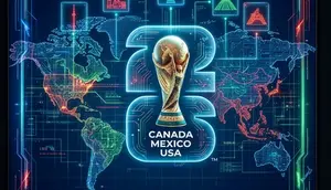 Ilustrasi Piala Dunia 2026. (Bola.com/Gemini)