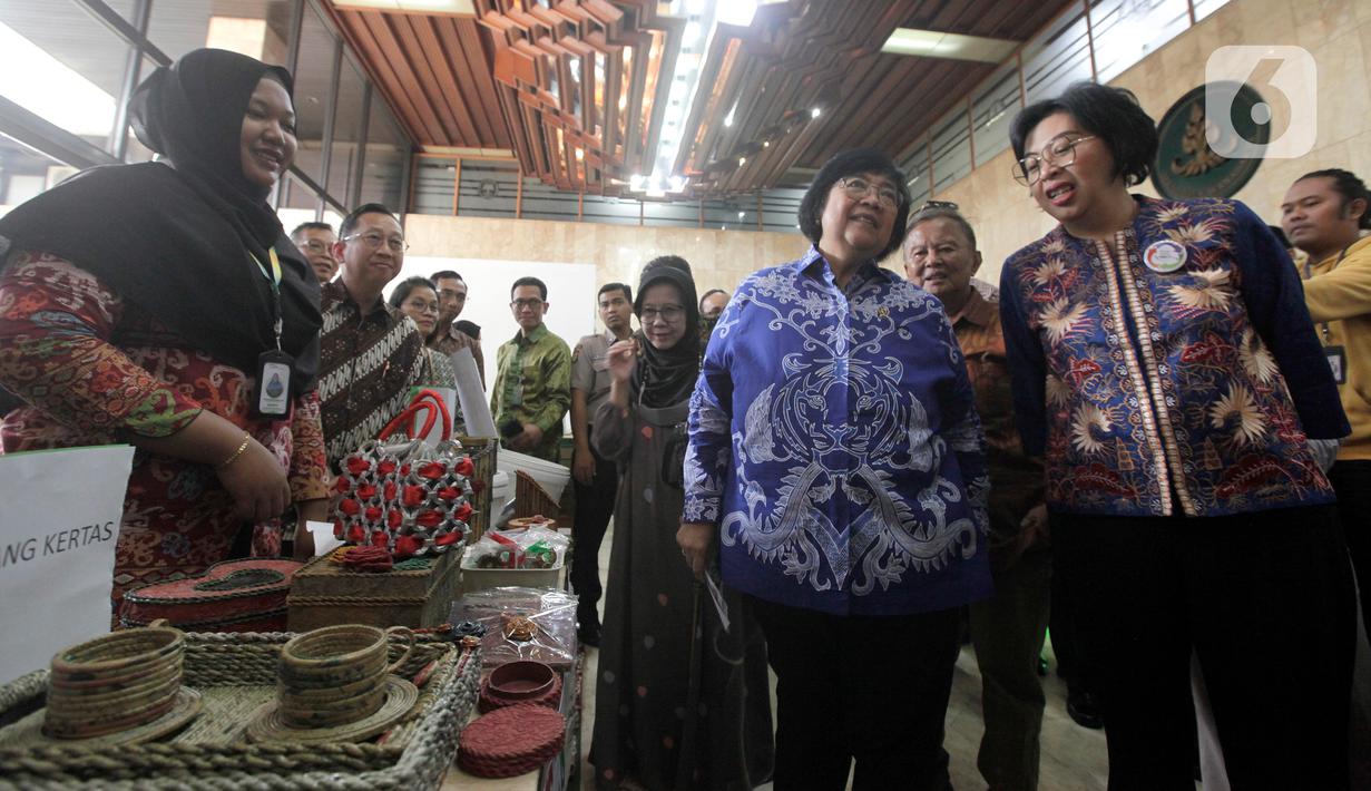 Pelaksanaan FPSN 2023 menjadi sangat istimewa, pada tahun ini karena sebagaimana tema HLH Sedunia yakni Solusi untuk Polusi Plastik dengan mengusung kampanye #beatplasticpollution. (Liputan6.com/Johan Tallo)