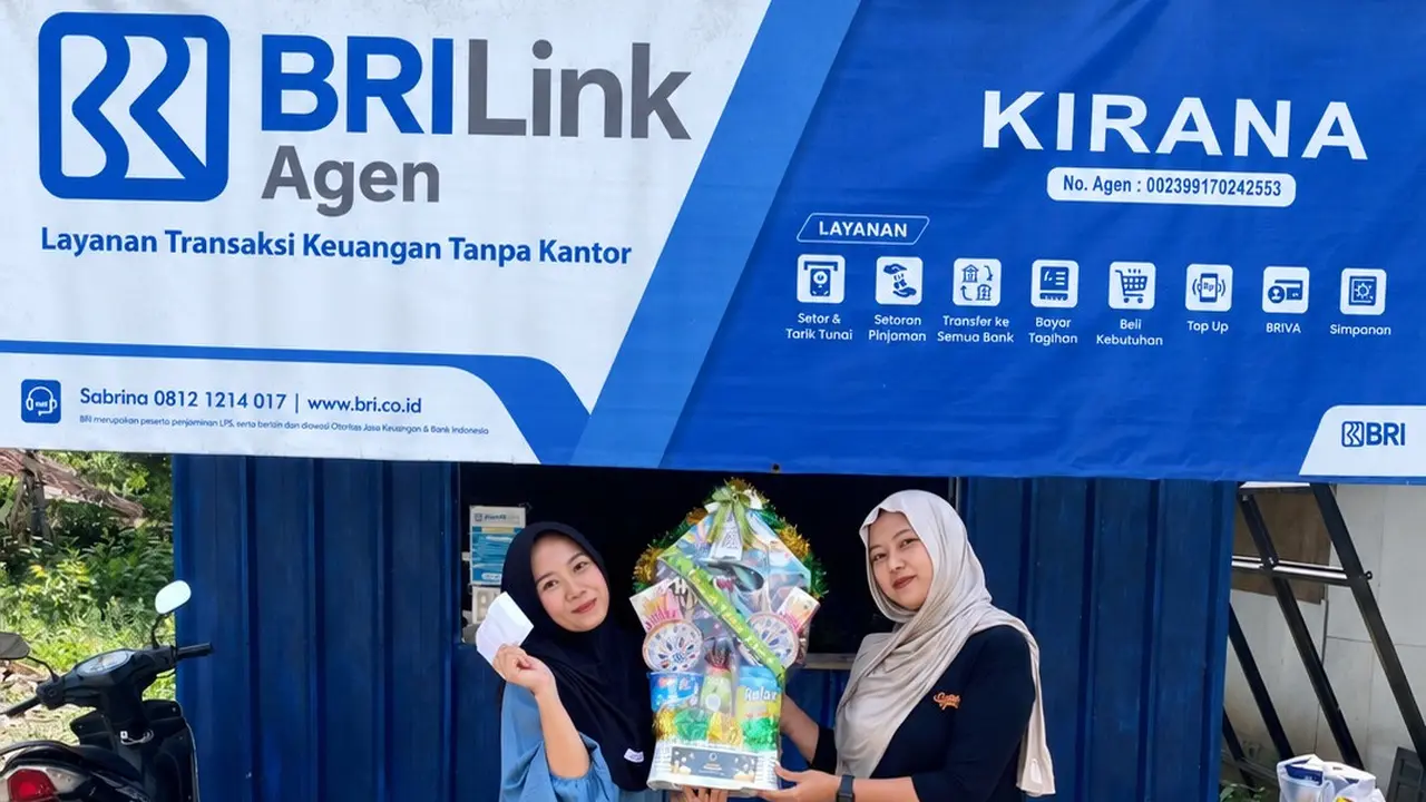Tembus 2.000 Transaksi per Bulan, BRILink Agen Kirana Perluas Inklusi Keuangan di Pedesaan