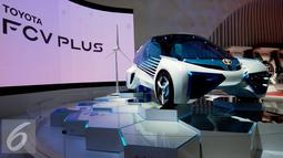 Sebuah mobil konsep dipamerkan pada Gaikindo Indonesia International Auto Show (GIIAS) 2016 di ICE BSD City Serpong, Banten, Kamis (11/8). GIIAS akan berlangsung hingga 21 Agustus 2016 mendatang. (Liputan6.com/Helmi Fithriansyah)