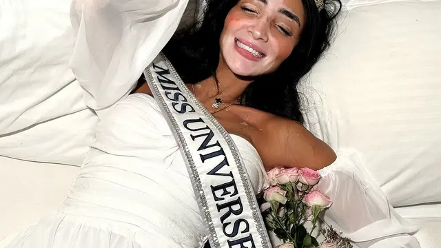 Potret Cantik Logina Salah, Miss Universe Mesir Pertama yang Curi Perhatian