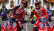 Pembalap Ducati Lenovo Team, Pecco Bagnaia dan Marc Marquez (c) Ducati Corse