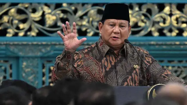 Momen Sidang Kabinet Paripurna Satu Tahun Pemerintahan Prabowo di Istana Negara