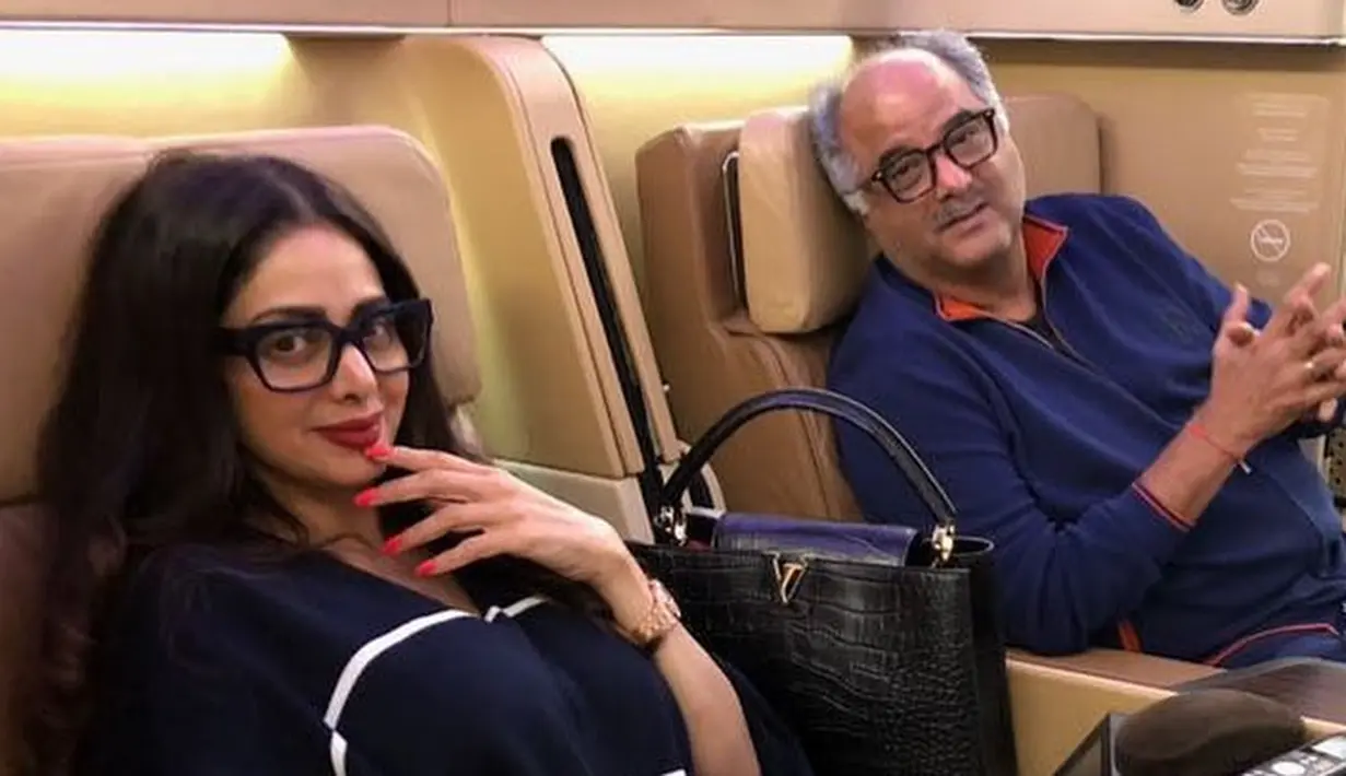 Kabar meninggalnya Sridevi memang menyita perhatian publik. Aktris legendaris Bollywood ini menghembuskan napas terakhir lantaran serangan jantung. (Foto: instagram.com/sridevi.kapoor)