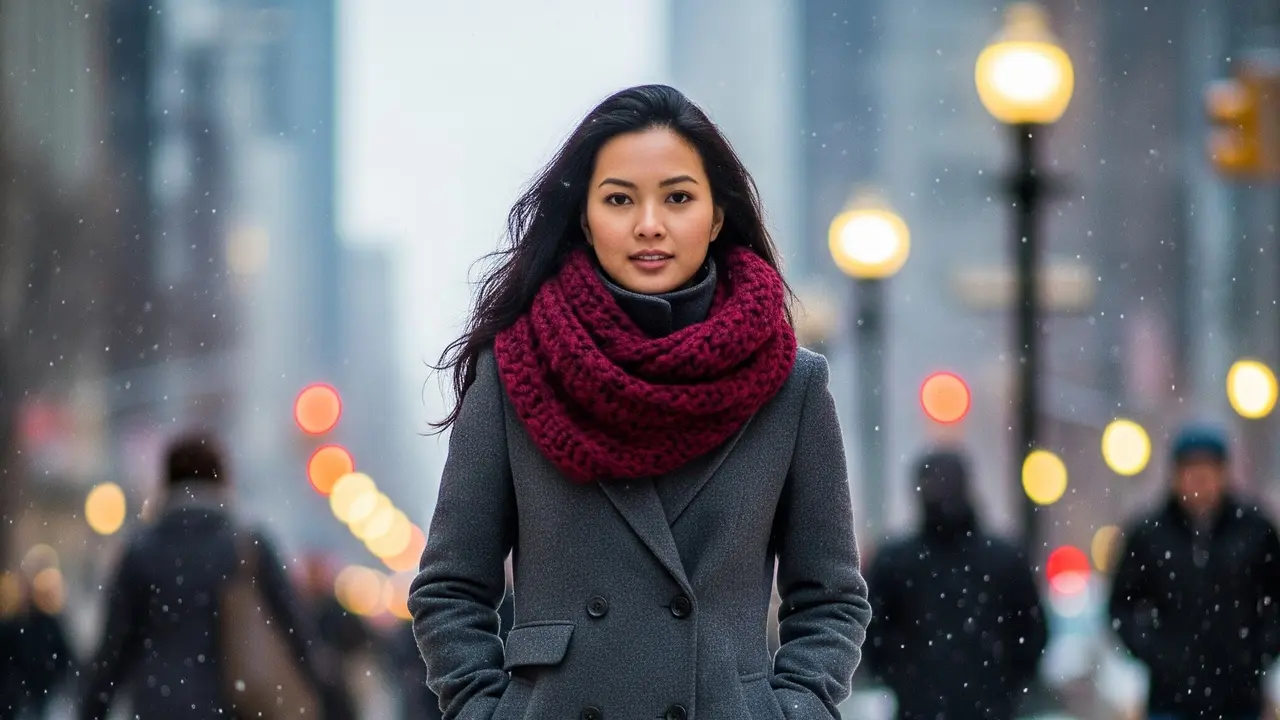9 Model Outer Wool Tebal Hangat untuk Musim Dingin, Pilihan Hadapi Cuaca Ekstrem