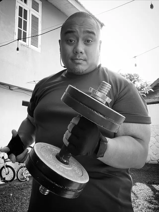 7 Potret Terbaru Saykoji Usai Jalani Olahraga, Berhasil Turunkan Berat 32 Kg