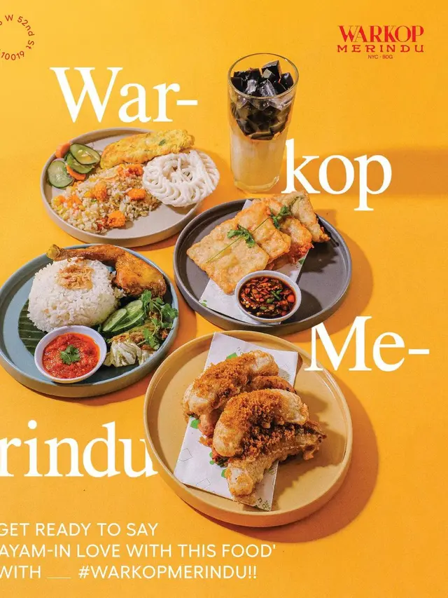 Warkop Indonesia di New York Kolaborasi Bareng Restoran Asal Bandung Suguhkan Makanan Khas Nusantara