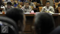 Menurut Saleh, terdapat beberapa kendala yang dihadapi dalam penyerapan anggaran pada kuartal I/2016, di antaranya adalah perubahan struktur organisasi Kemenperin, Jakarta, Selasa (19/4). (Liputan6.com/JohanTallo)