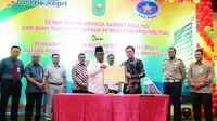 MoU BPH Migas dan Riau (Liputan6.com / M.Syukur)