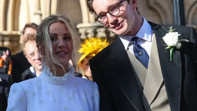 6 Momen Pernikahan Ellie Goulding, Mewah Bak Keluarga Kerajaan Inggris