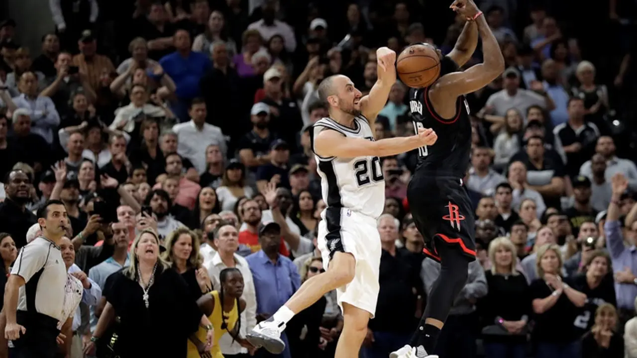 Guard San Antonio Spurs, Manu Ginobili.