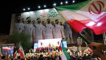 Ribuan warga Tehran melepas Timnas Iran menuju Piala Dunia 2026. (AFP/Atta Kenare)