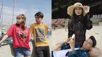6 Editan Foto Pria Bareng Lisa Blackpink di Tempat Romantis Ini Kocak