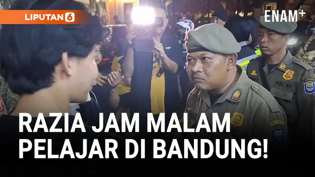 VIDEO: Ikutin Dedi Mulyadi, Polrestabes Bandung Razia Jam Malam Pelajar!