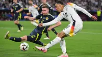 Gol Jerman dicetak oleh Florian Wirtz, Jamal Musiala, Kai Havertz, Nicklas Fulkrug dan Emre Can. (DAMIEN MEYER / AFP)