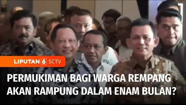 Menuntaskan masalah permukiman masyarakat yang terdampak Proyek Strategis Nasional, di Rempang, Batam, Kepulauan Riau. Presiden Jokowi kembali mengutus tiga menterinya. Pemerintah berjanji akan memperbaiki komunikasi dengan warga di Rempang.