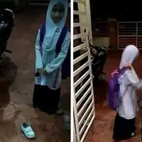 Kamu pernah mengalami kejadian ini nggak saat masih sekolah? Pasti bakalan langsung ngakak kalau lihat videonya. (Foto: Instagram)