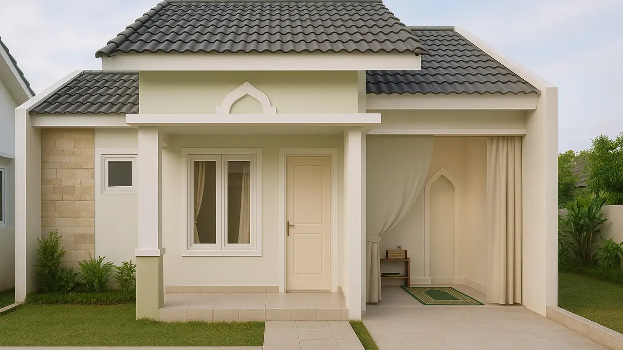 6 Desain Rumah Bagus Sederhana Islami di Perumahan Subsidi, Hunian yang Fungsional dan Indah