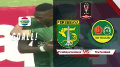 Berita video gol Manu Dzhalilov dengan teknik salto saat Persebaya Surabaya menghadapi Tira Persikabo dalam babak perempat final Piala Presiden 2019, Jumat (29/3/2019)