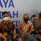 Menteri Kesehatan RI Budi Gunadi Sadikin meninjau vaksinasi COVID-19 di Mal Ciputra Tangerang pada Sabtu, 27 Maret 2021. (Dok Kementerian Kesehatan RI)