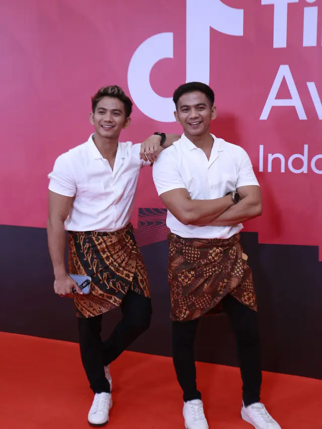 Rizky dan Ridho DA di TikTok Awards Indonesia 2023 (Kapanlagi/Bayu Herdianto)