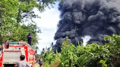 Sumur Minyak di Aceh Timur Meledak