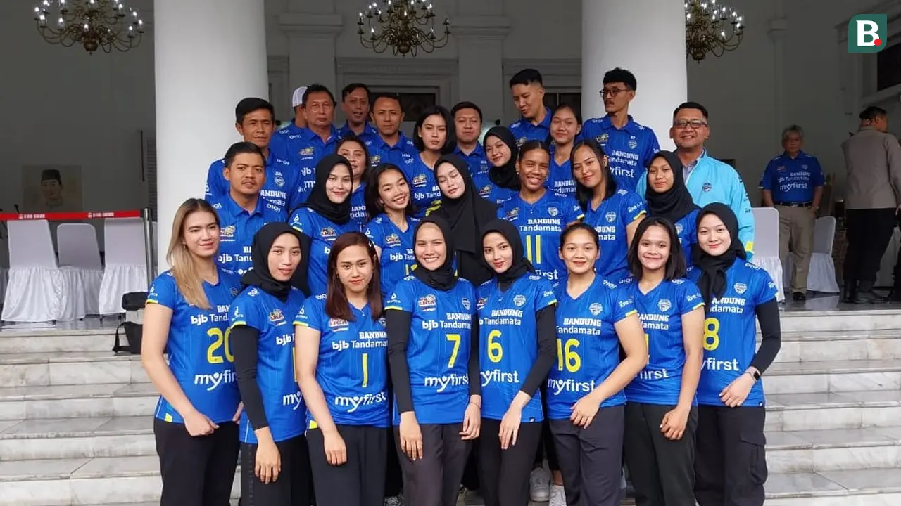 Tim voli putri Bandung BJB Tandamata