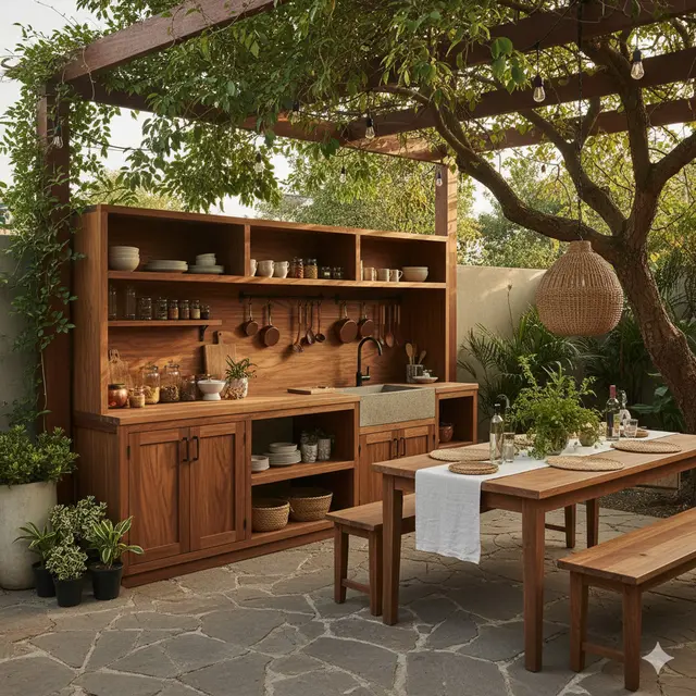 Inspirasi Model Kitchen Set Outdoor Murah