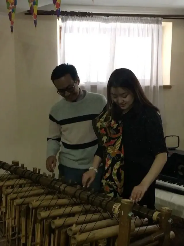 Jadi Idola di Indonesia, Ini 6 Momen Dayana Kunjungi KBRI Kazakhstan
