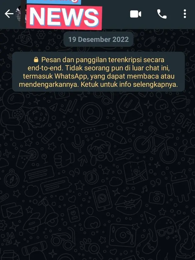 6 Potret Room Chat dengan Gebetan Ini Bikin Senyum Tipis, Kosong Seperti Hati
