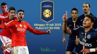 ICC 2015 : Cover Grafis Benfica vs Paris Saint-Germain