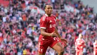 Selebrasi Rio Ngumoha dalam laga pramusim Liverpool vs Athletic Bilbao, Senin (4/8/2025). (Liverpool FC Official)