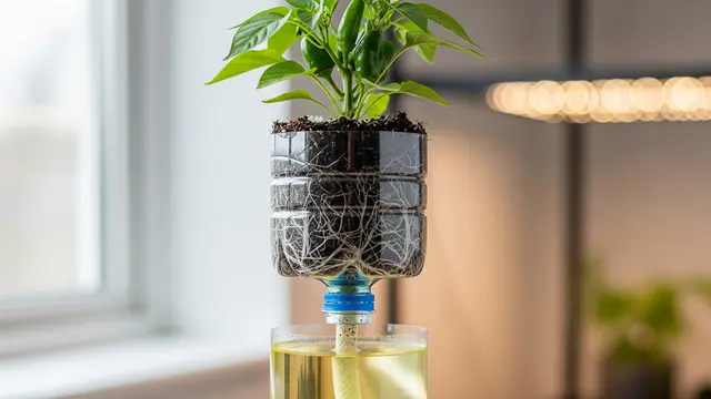 Ide Kebun Cabai Tanpa Tanah Pakai Botol Bekas