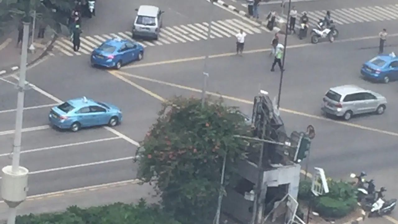 Pasca Bom di Sarinah, Baku Tembak Terjadi di Sana