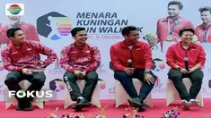 Perhimpunan Pemilik dan Penghuni Satuan Rumah Susun (P3SRS) Menara Kuningan gelar fun walk 5 kilometer bersama atlet bulutangkis.