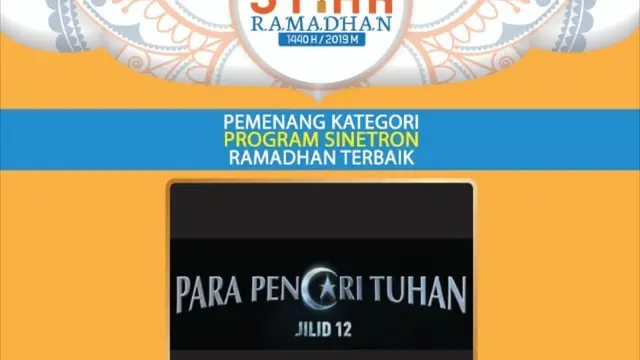 SCTV Raih Anugerah Syiar Ramadhan 2019