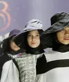 Hitam putih atau monokrom menjadi pilihan tema desainer Ranti Bubu dalam koleksi busana terbarunya. Sebanyak 12 koleksi diperagakan para model di runway pada Jumat (10/3/2023) dalam ajang MUFFEST+ 2023 di The Westin Jakarta. [Foto: Bambang E. Ros/Fimela.com]