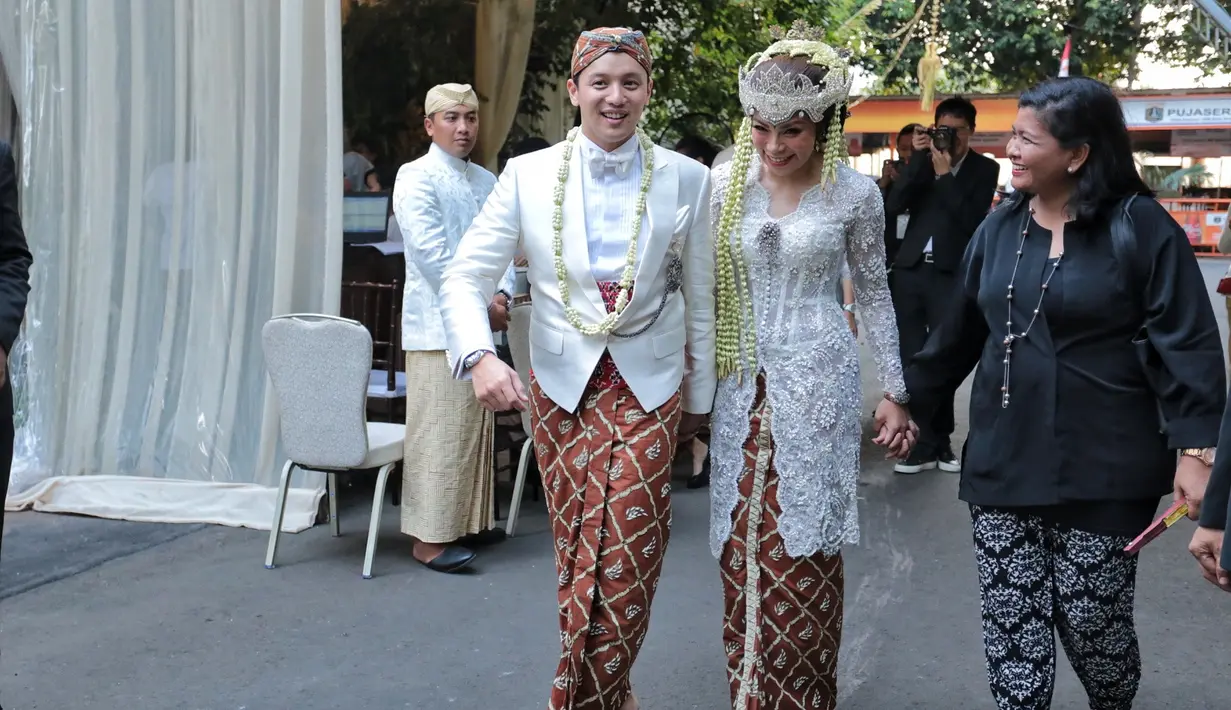 Moreno dan Noorani mengaku telah siap untuk mengarungi biduk rumah tangga. Sebagai suami istri, keduanya berharap bisa menjalani sampai maut memisahkan. (Adrian Putra/Bintang.com)