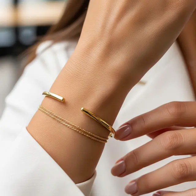 Model Gelang Emas Tipis yang Cocok untuk Mix and Match