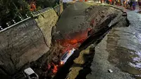 Kawasan Wisata Religi Sunan Muria Kudus Diterjang Longsor, Dua Mobil Masuk Jurang