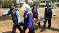Puluhan Pelajar Pingsan di Lubang Buaya