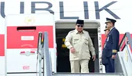 Prabowo Tiba di Vladivostok Hadiri Forum Ekonomi Rusia