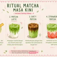 Ilustrasi ritual matcha di rumah. (c) Istimewa
