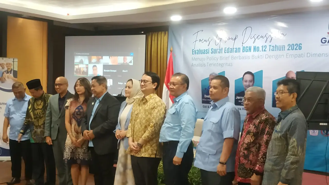 Focus Group Discussion (FGD) yang digelar Gabungan Mitra Dapur Makan Bergizi Gratis Indonesia (GAMDI).