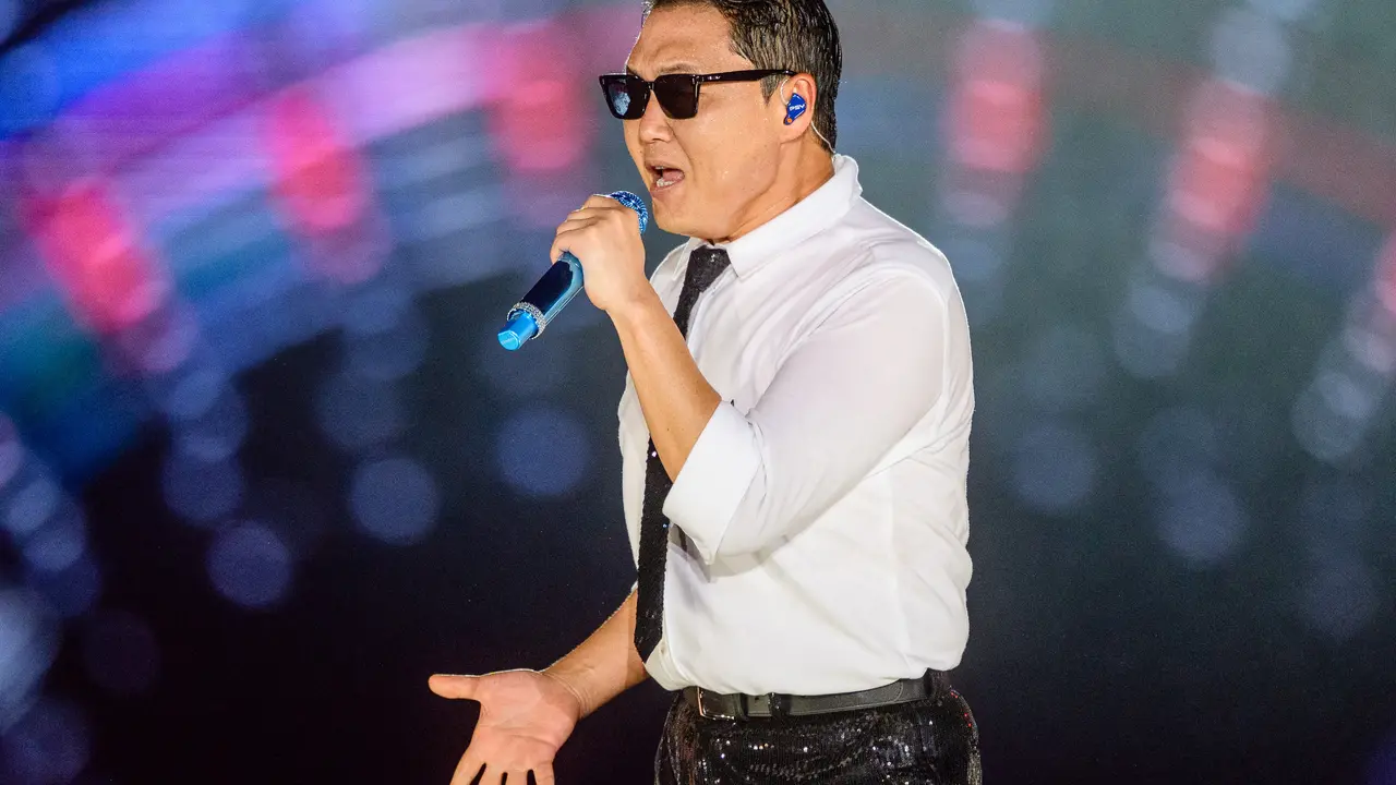 PSY. (ANTHONY WALLACE / AFP)